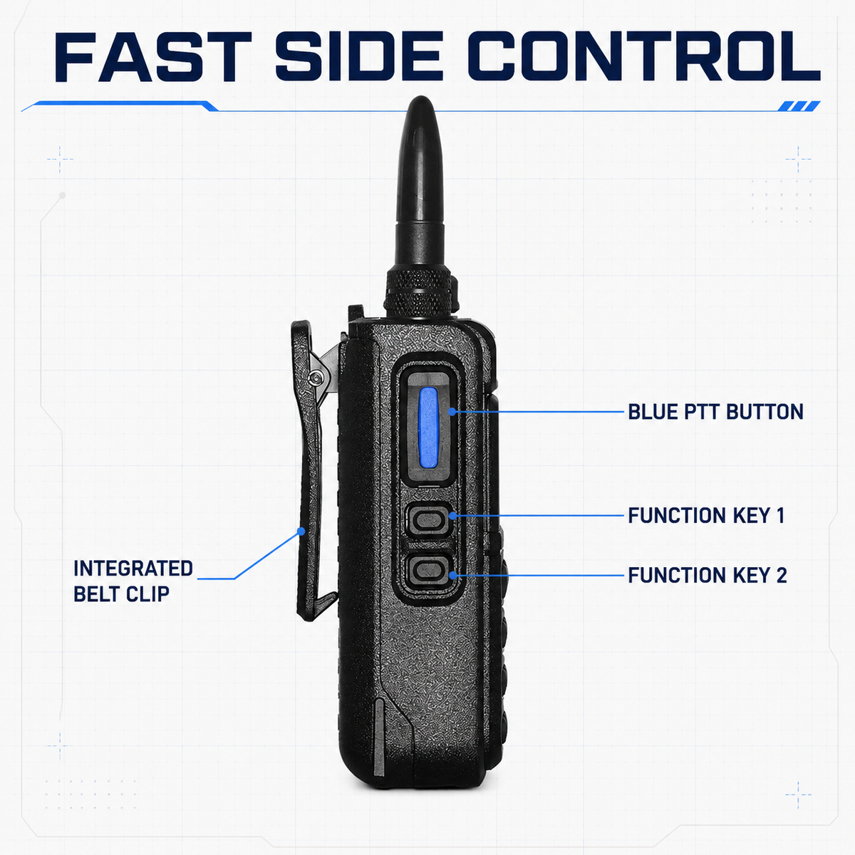 Ruyage Radio Analog Signal 5W Walkie-Talkie(UV58plus)