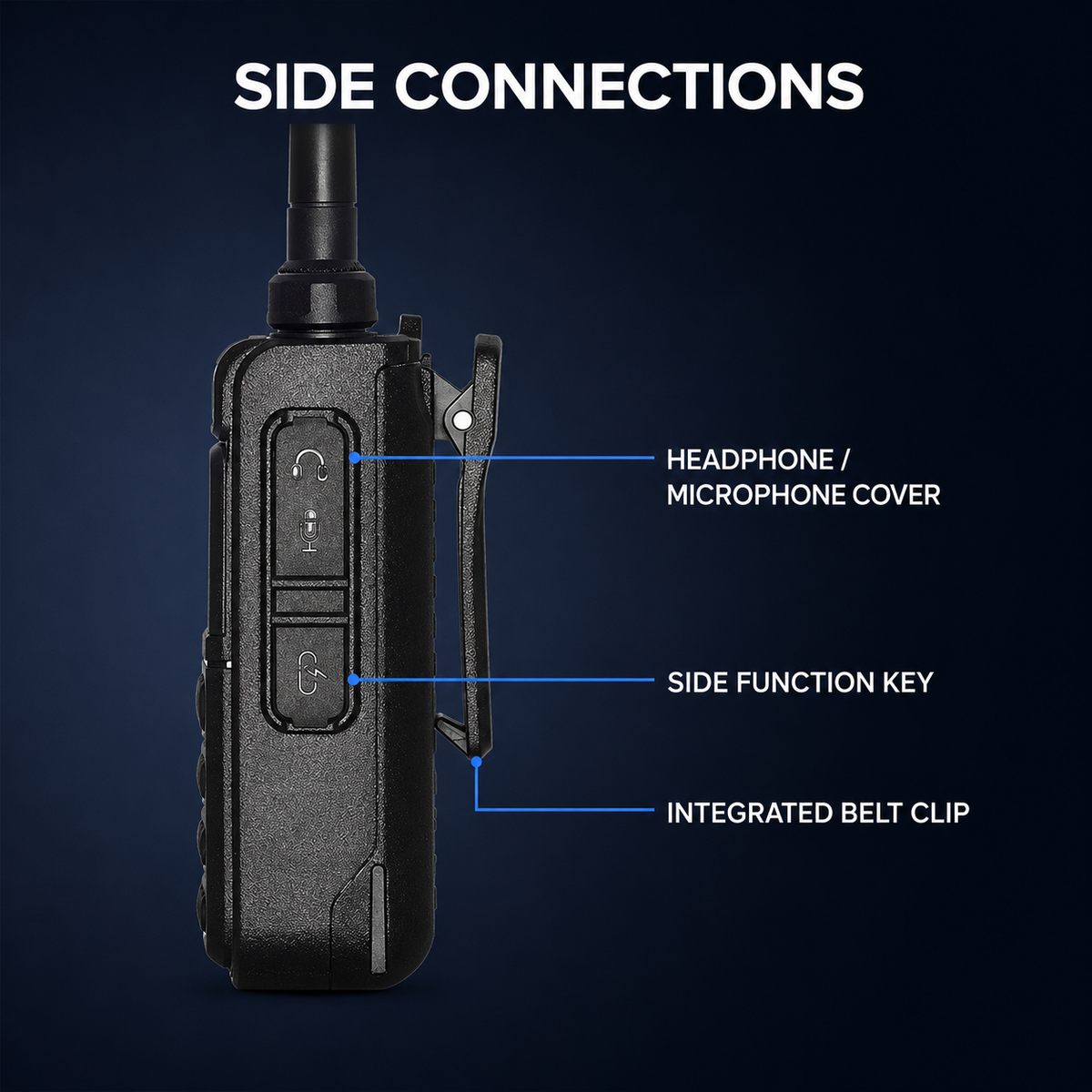 Ruyage Radio Analog Signal 5W Walkie-Talkie(UV58plus)
