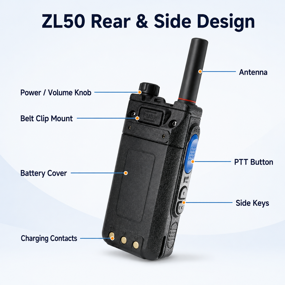 Ruyage Radio Zello Walkie-Talkie(ZL50)
