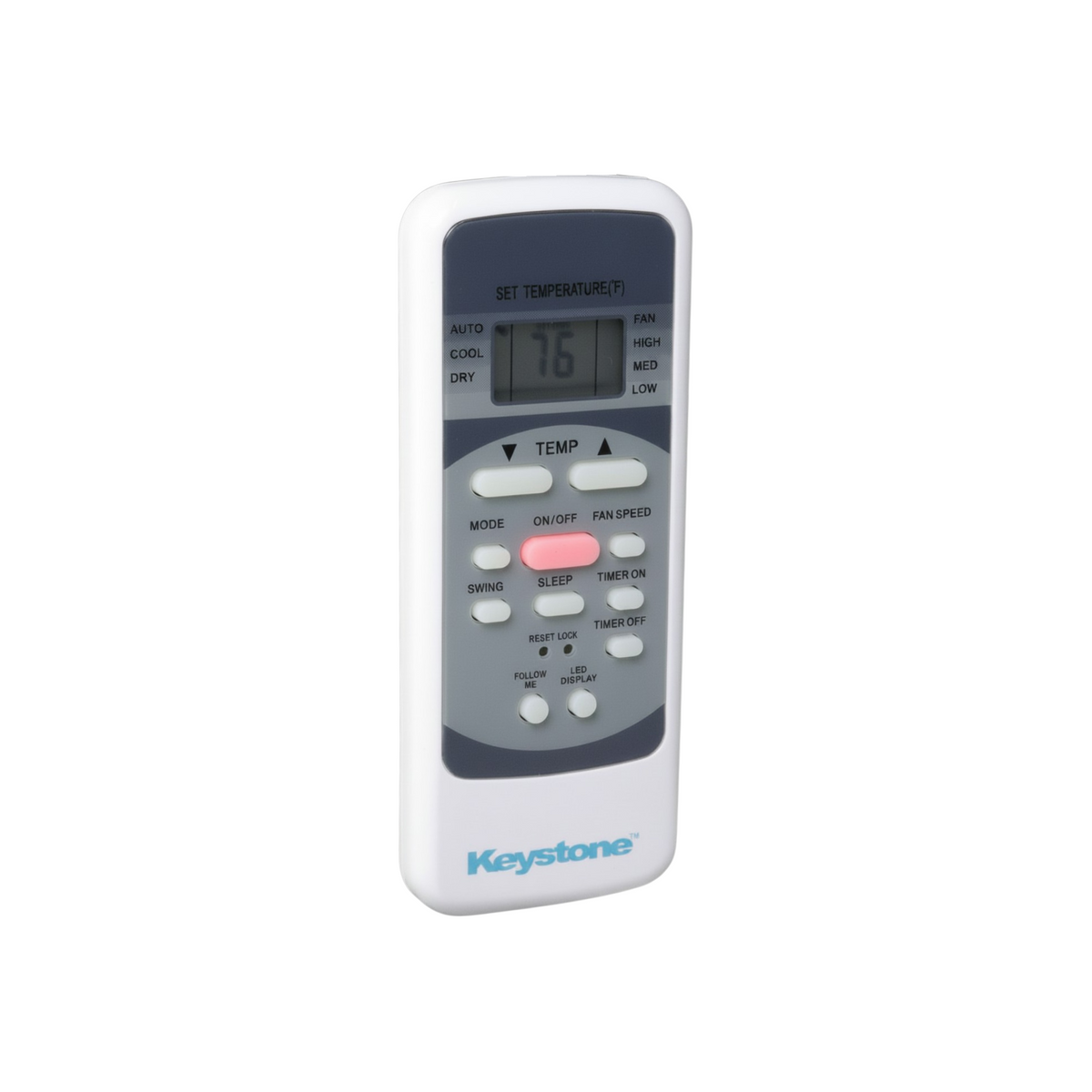 Midea 17317000A00661 Rg51i38/bgcefu-01 Keystone Air Conditioner Remote Control