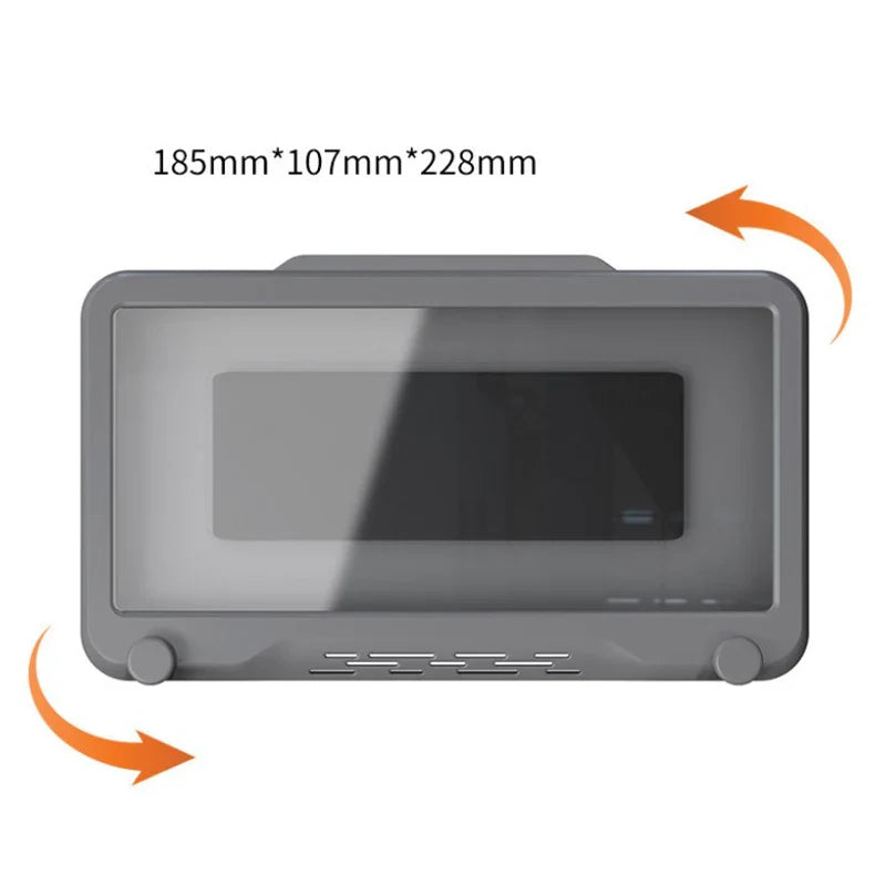 Phone Holder Bathroom Waterproof Home Wall Phone Case Stand Box Self-adhesive Touch Screen Phone Shell Shower Sealing Storage