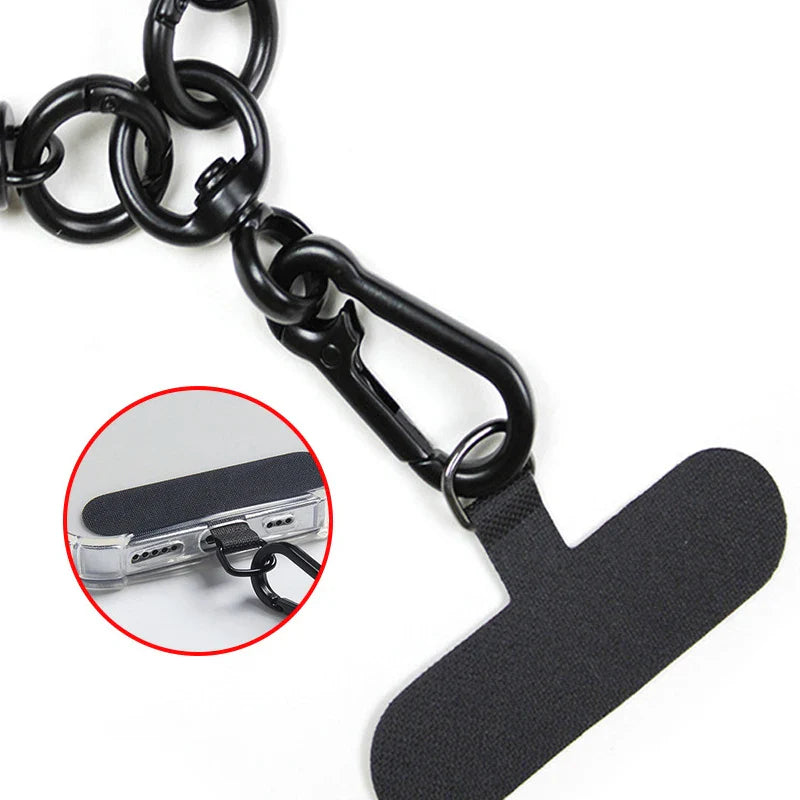 120-150cm Crossbody Phone Lanyard Anti-Loss Adjustable Nylon Strap For Sport Travel Lightweight Durable Cellphone Neck Strap