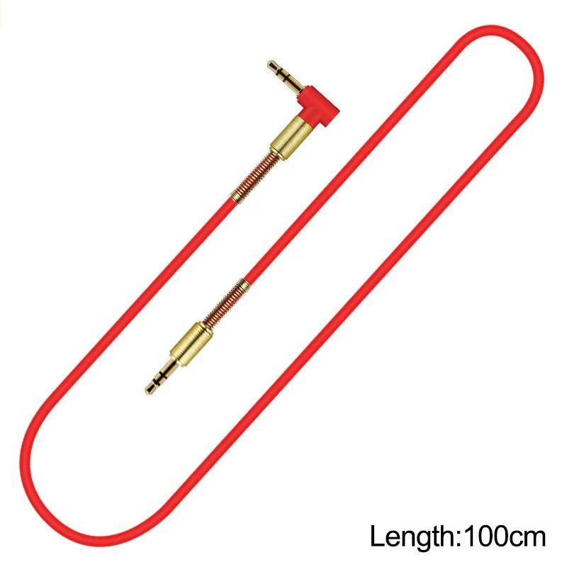 3.5mm Jack Audio Cable Jack 3.5 mm Male to Male Audio Aux Cable For Samsung Car Headphone Speaker Wire Line Aux Cord Speaker