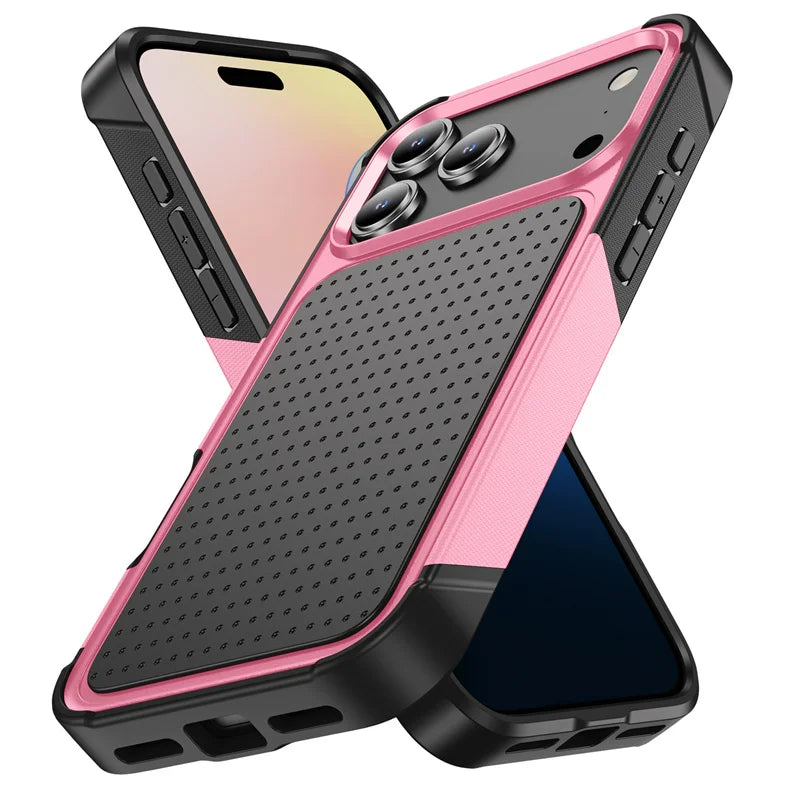 Military Grade Anti-Fall Phone Case For iPhone 17 16 15 14 13 12 11 Pro Max 7 8 Plus X XR XS Max 17Air Shockproof Armor PC Cover