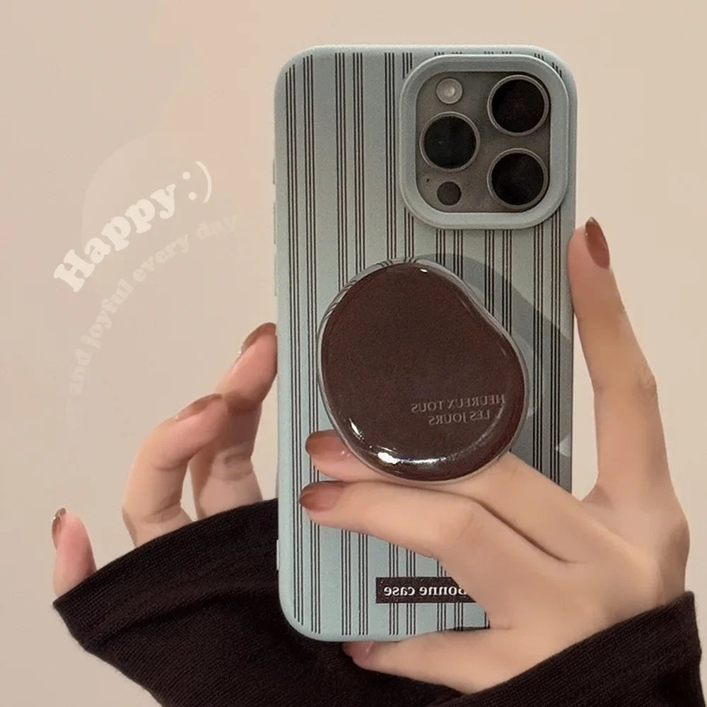 Ins Retro Stand Holder Stand Holder Shell For iPhone