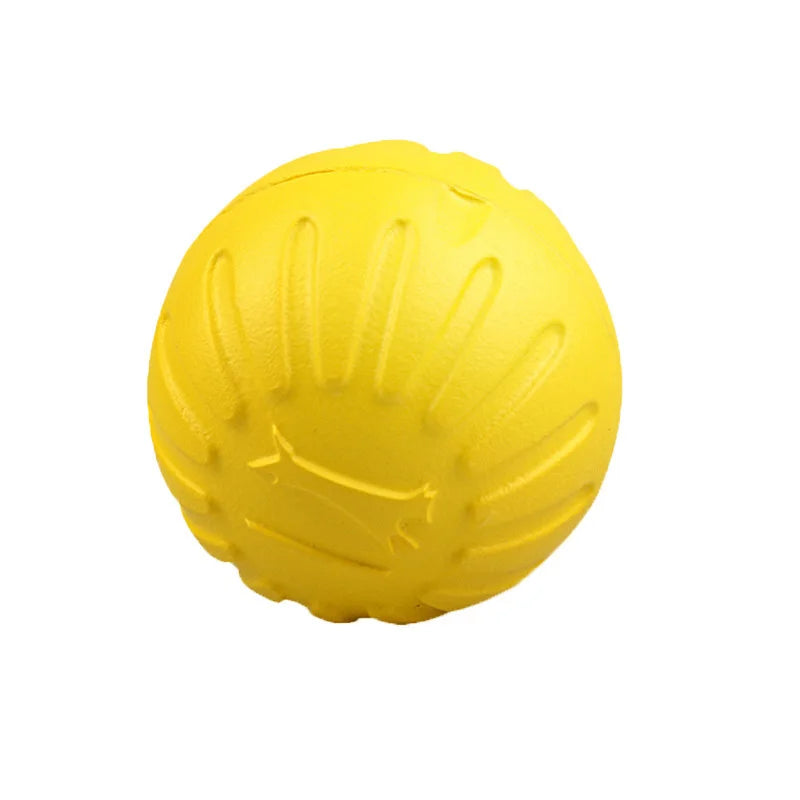1pc Teeth Indestructible Bite Rubber Puppy Funny Training Ball Chew Toys Play Fetch Solid with Carrier Rope Pet Dog Toy