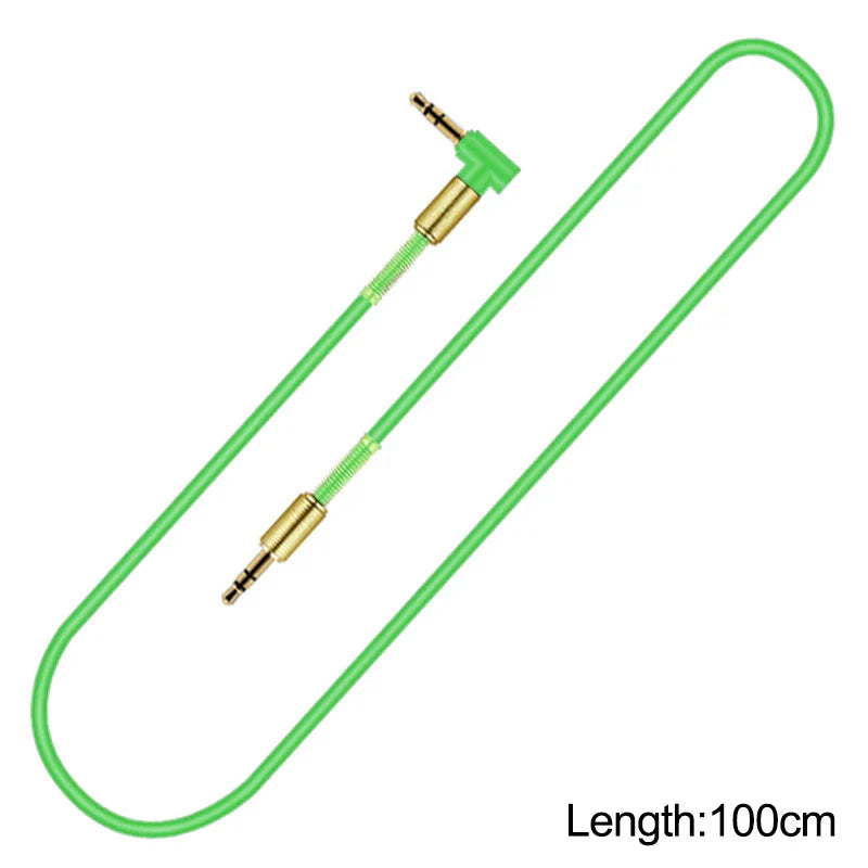 3.5mm Jack Audio Cable Jack 3.5 mm Male to Male Audio Aux Cable For Samsung Car Headphone Speaker Wire Line Aux Cord Speaker