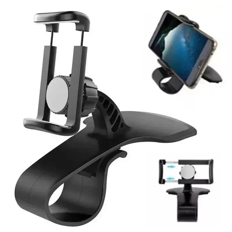 Car Phone Holder Universal Dashboard Stand Easy Clip Mount GPS Bracket Car Mobile Phone Support in Car For iPhone Xiaomi Samsung