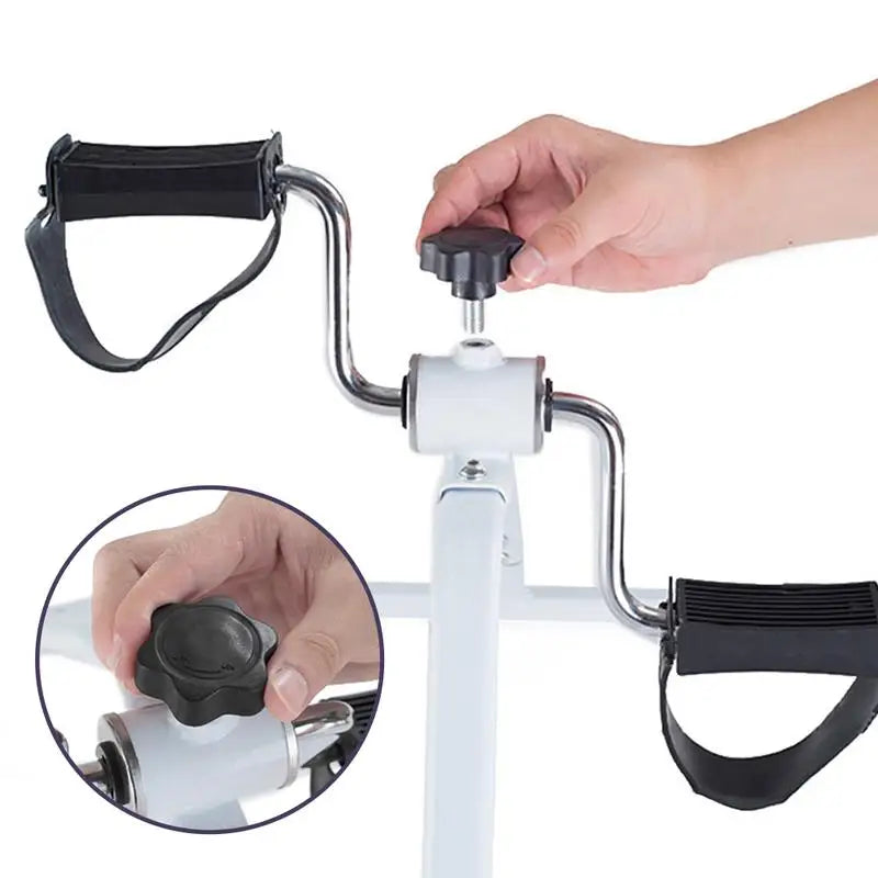 Metal Frame Pedal Exerciser Muscle Training Fully Assembled Exercise P ...