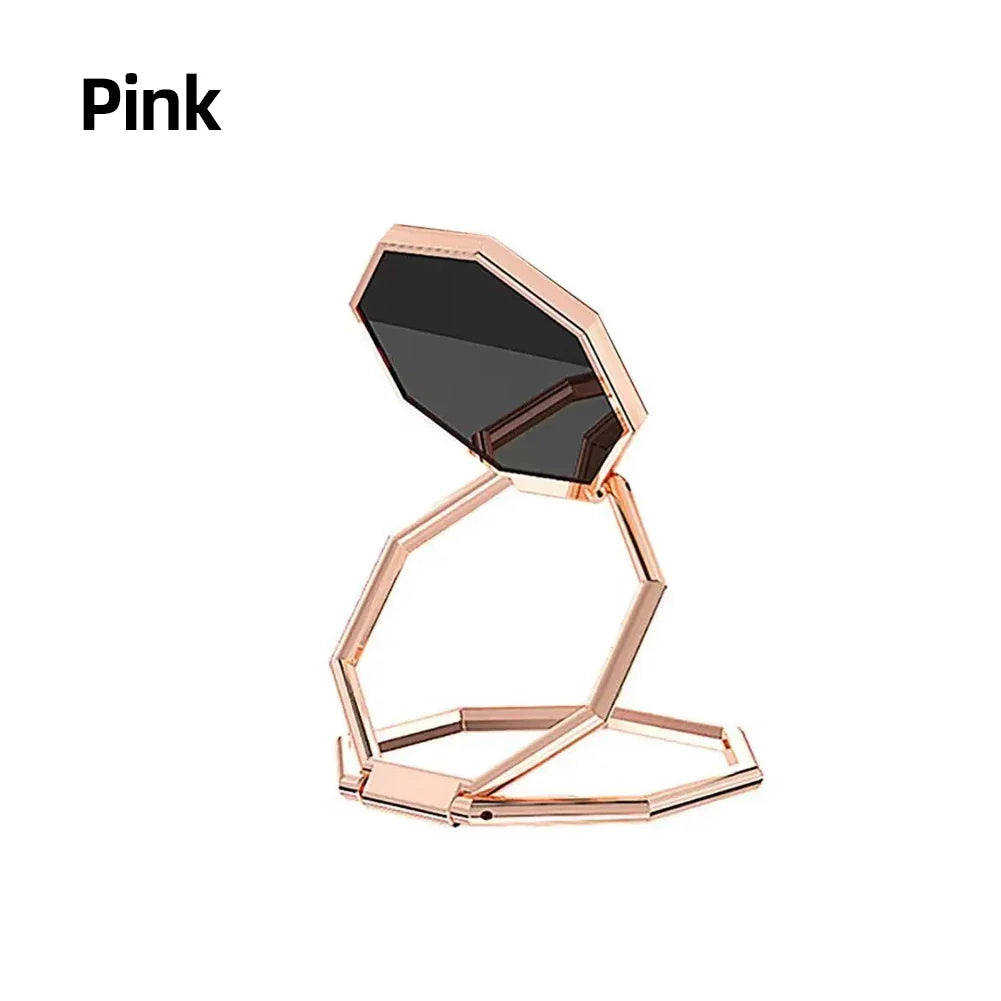 360 Rotation Mobile Phone Foldable Stand Ultra-Thin Mobile Phone Ring Stand Multi Angle Portable Desktop Gossip Metal Stand
