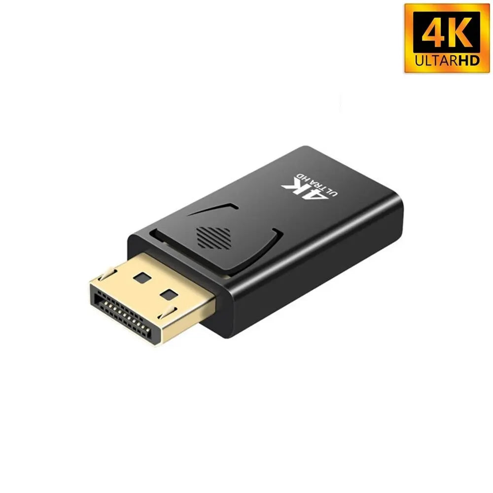 4K 1080P DisplayPort to HDMI-Compatible Adapter DP Male to Female HD TV HDMI-Compatible Video Audio Cable for PC TV Laptop