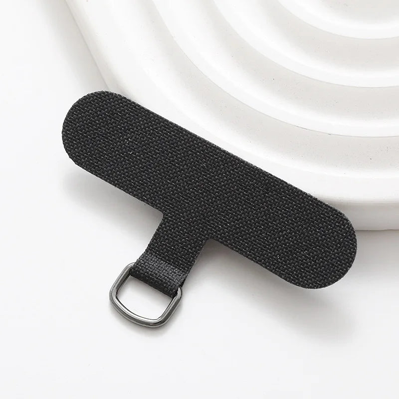 10/5/1Pcs Universal Tpu Mobile Phone Anti-lost Lanyard Card Gasket Nylon Detachable Phone Hanging Cord Strap Patch Tether Pad