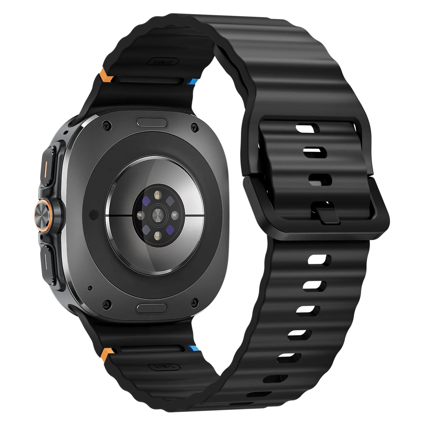 Silicone Band for Samsung Galaxy Watch ultra Strap 47mm Bracelet correa Galaxy Watch 7 6/6 Classic/5 pro/4 44mm 40mm 43mm 46mm