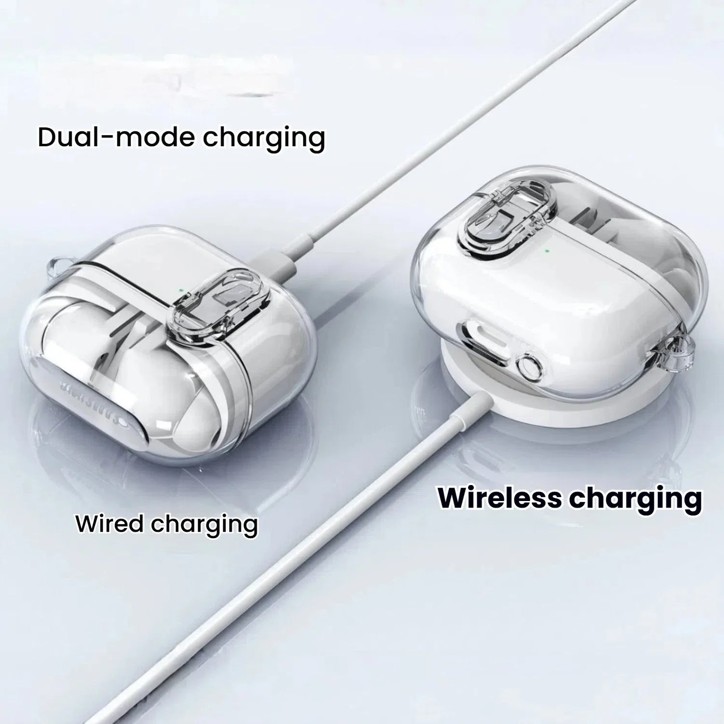 2024 Earphone Cover For Samsung Buds 3 Pro Case Transparent TPU + PC Secure Lock For Samsung Galaxy Buds3 Buzz 3 Pro Cases Hook