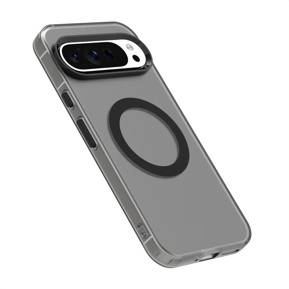Matte Clear Magnetic Wireless Charge Armor Magsafe Case For Google Pixel 10 9 8 Pro XL 8A Military Shockproof Candy Color Cover