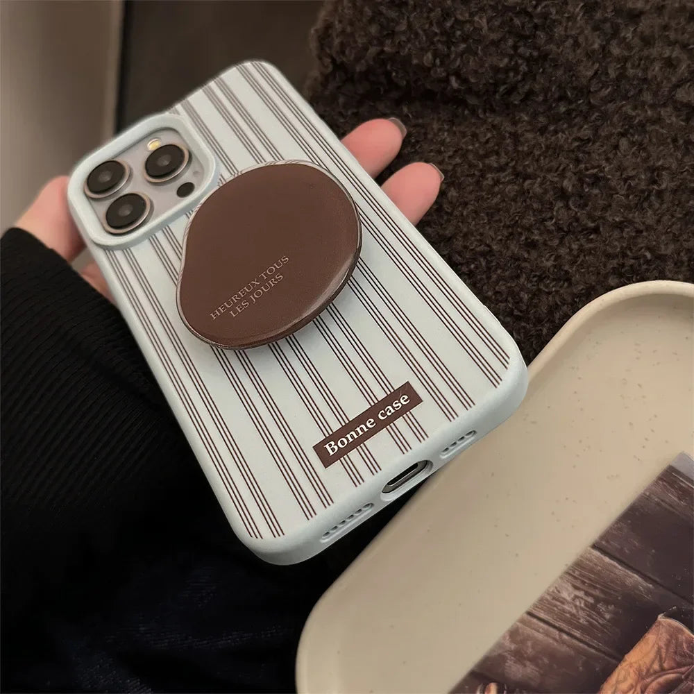 Ins Retro Stand Holder Stand Holder Shell For iPhone