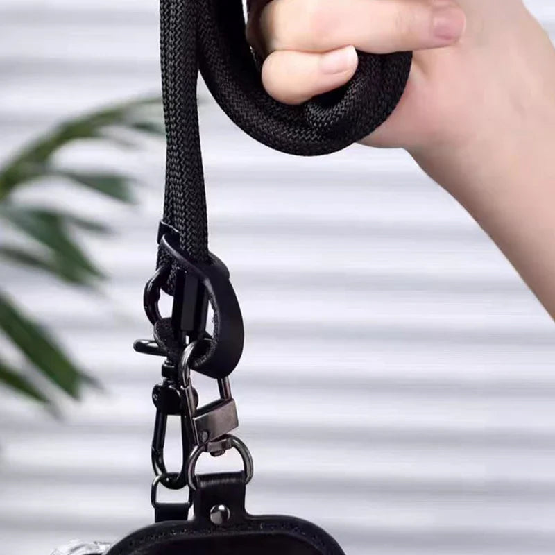120-150cm Crossbody Phone Lanyard Anti-Loss Adjustable Nylon Strap For Sport Travel Lightweight Durable Cellphone Neck Strap