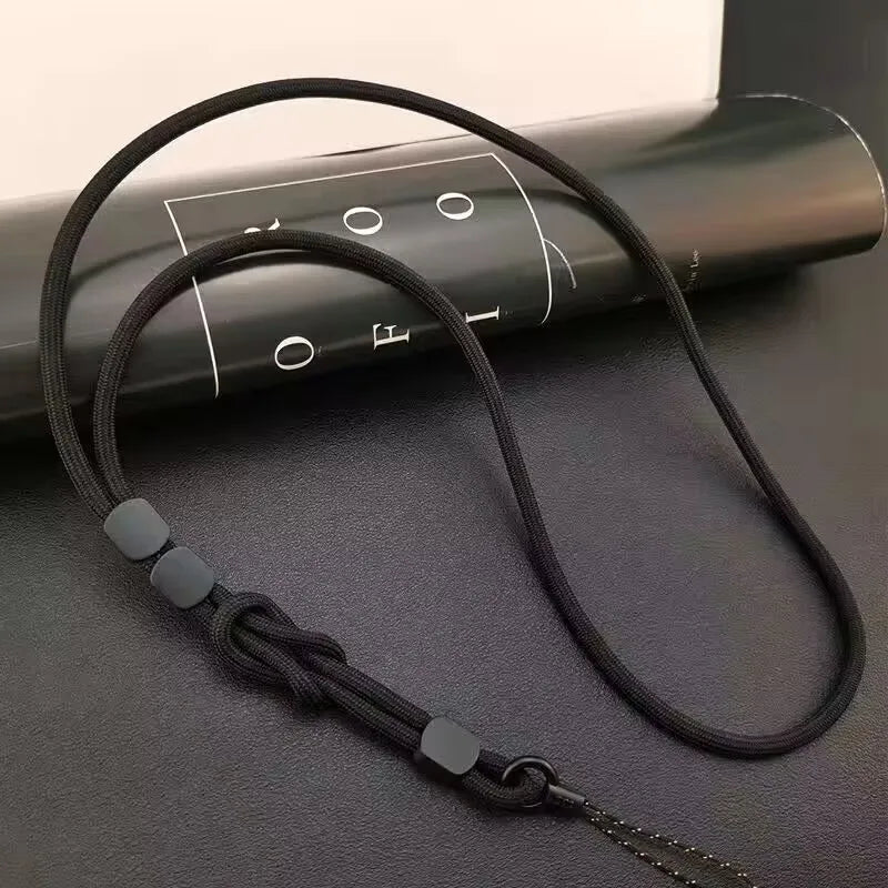 Long Neck Hanging Chain Hand-woven Mobile Phone Lanyard Strong and Length Adjustable Dual-use Lanyard Phone Anti-lost Pendant