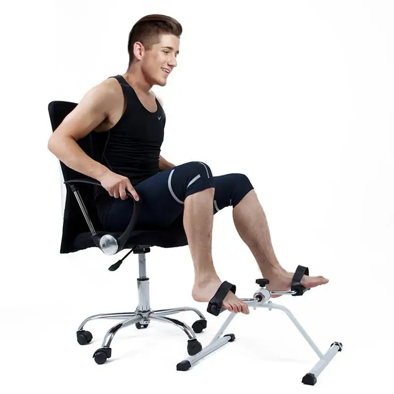 Metal Frame Pedal Exerciser Muscle Training Fully Assembled Exercise P ...