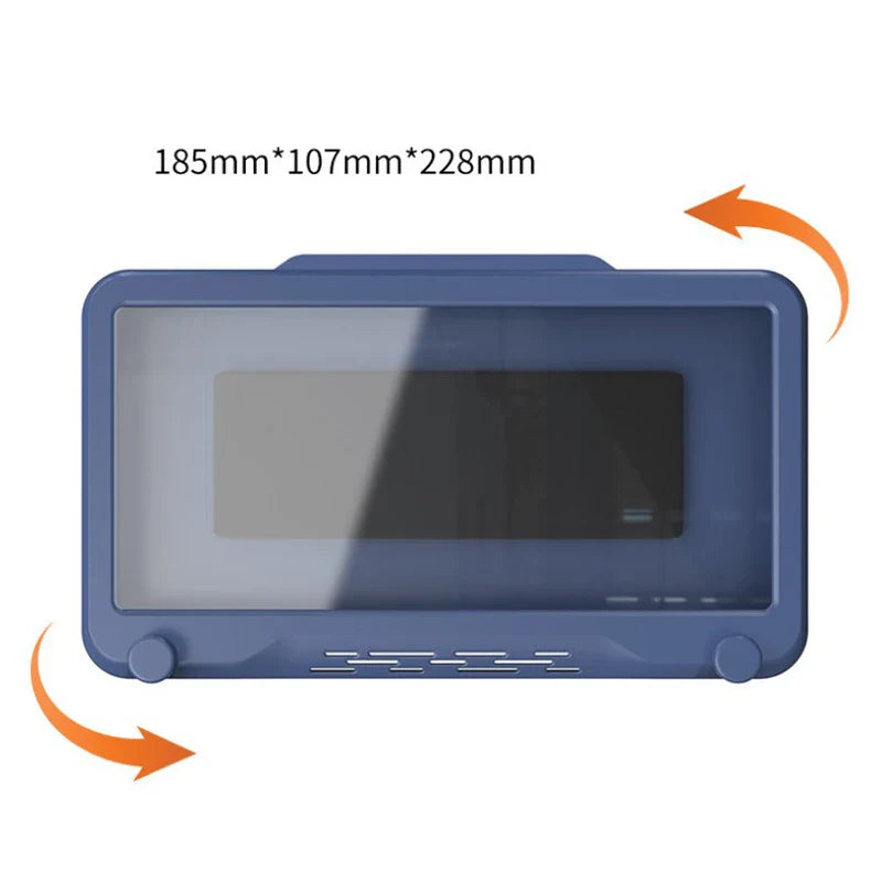 Phone Holder Bathroom Waterproof Home Wall Phone Case Stand Box Self-adhesive Touch Screen Phone Shell Shower Sealing Storage