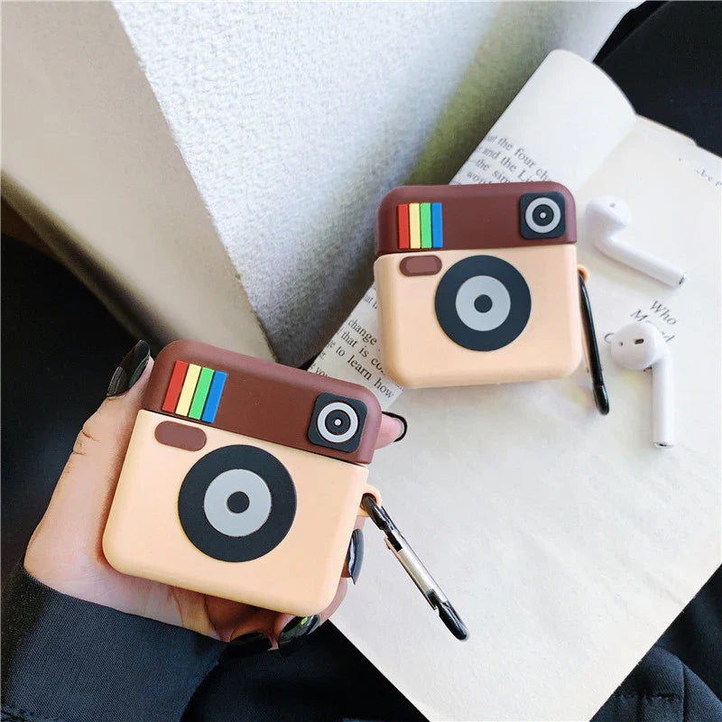 3D Cute Cartoon Gamepad Candy Bluetooth Earphone Case For Airpods 1/2/3 Biscuits Headphone Charging Box Cover For Airpods Pro 2