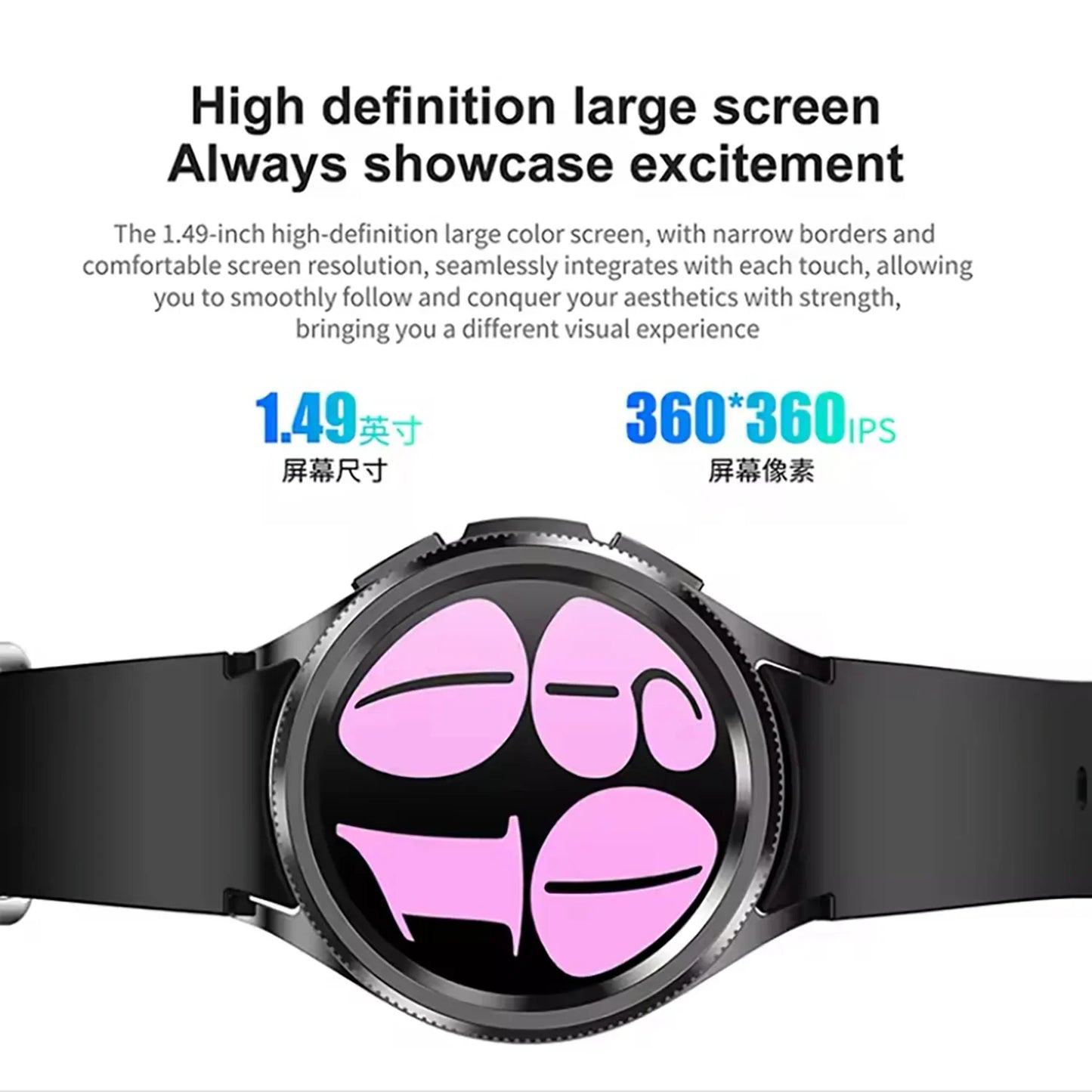 Watch 6 Classic Smart Watch Women For IOS Sports Mode Health Monitoring IP68 Waterproof Bluetooth Calling Smartwatch Men 2025New