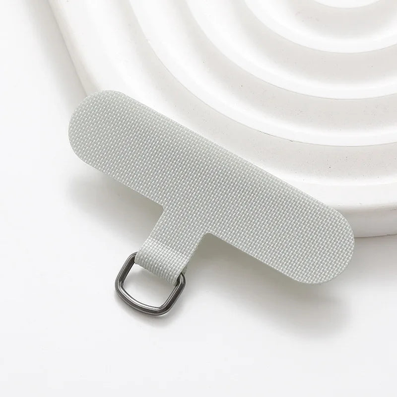10/5/1Pcs Universal Tpu Mobile Phone Anti-lost Lanyard Card Gasket Nylon Detachable Phone Hanging Cord Strap Patch Tether Pad