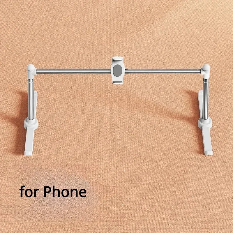 Oatsbasf Bed Sofa Phone Holder Foldable Tablet Pad Stand Desktop Angle Height Adjustable Bracket Lazy Bracket Phone Clip Holder