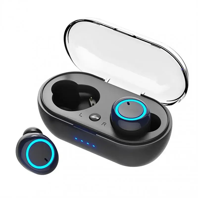 Y50 TWS Bluetooth Earphones Wireless Headset IPX7 Waterproof Deep Bass Earbuds True Wireless Stereo Headphones Sport Earphones