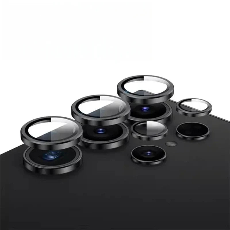 Metal Camera Protector For Samsung Galaxy S24 Ultra S24+ s24plus Alloy Ring lens Glass For Galaxy S24ultra Cap