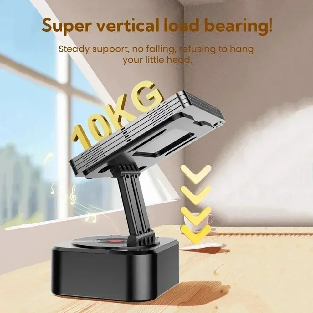 3-in-1 Bluetooth 5.3 Speaker with Tablet Holder Foldable Wireless Speaker Support Power Bank Charging For Video Meeting Live