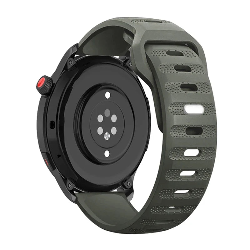 22mm 20mm Silicone Band For Huawei Watch 4/3/GT3-2 Pro Amazfit GTR 4/GTS 4 Soft Breathable Belt Samsung Galaxy Watch 6/5/4 strap