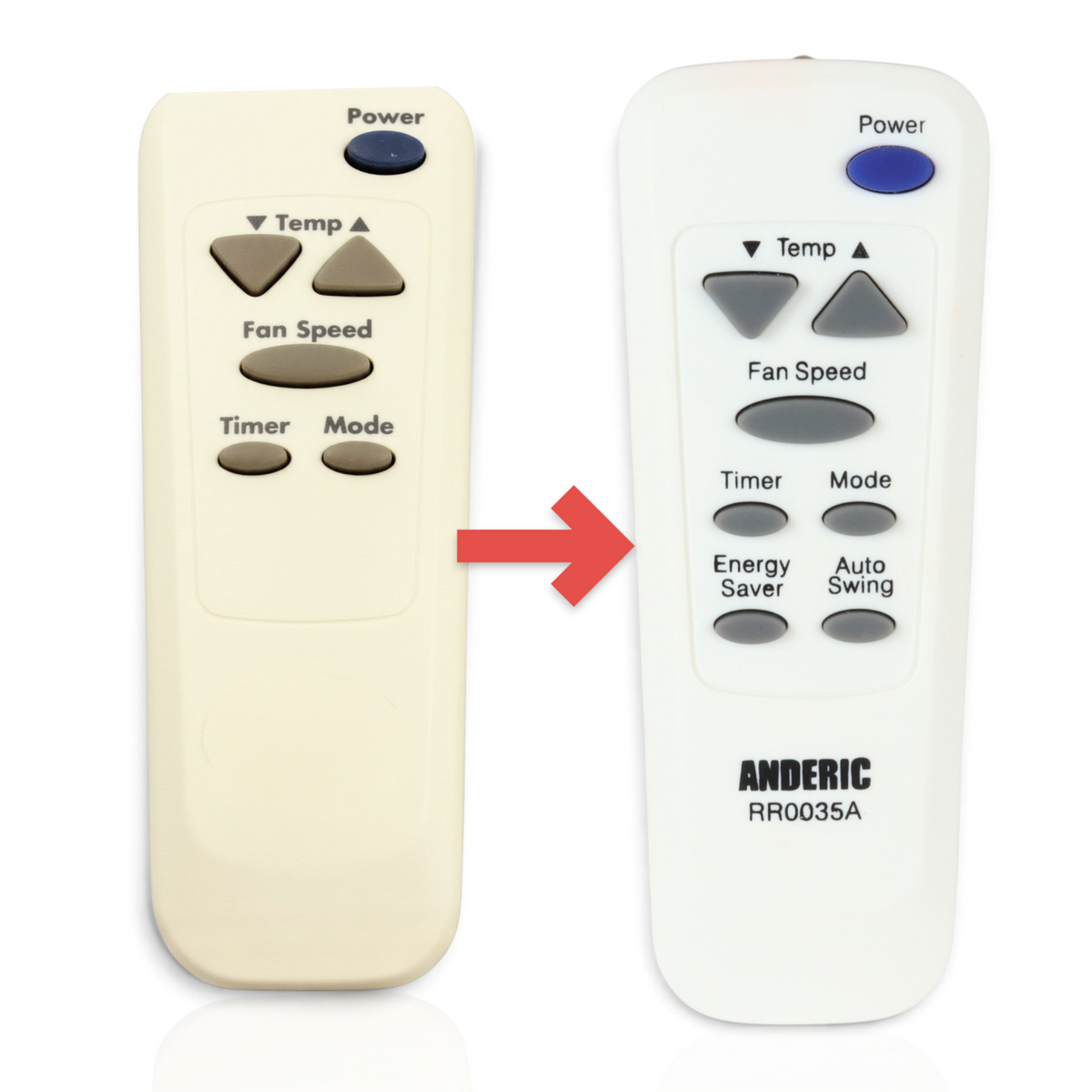 Hampton Bay 6711A90019C Air Conditioner Remote Control