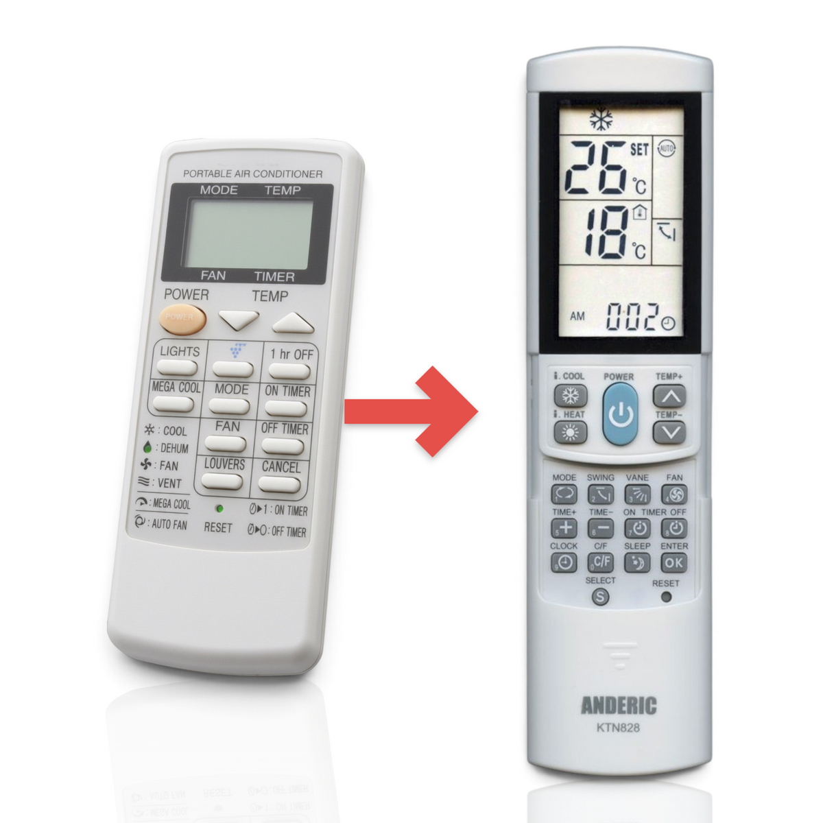 Sharp CRMCA663JBE Air Conditioner Remote Control