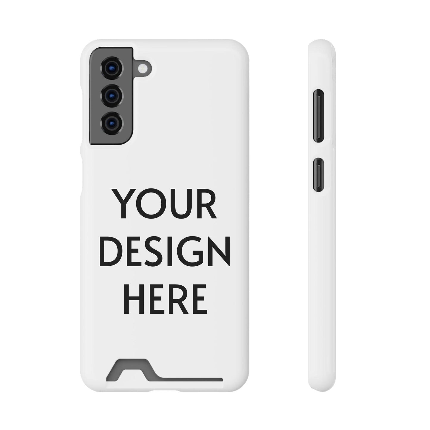 Custom Phone Case with Card Holder for Samsung – Premium Protection, Slim Design, Convenient Storage for Cards and Cash