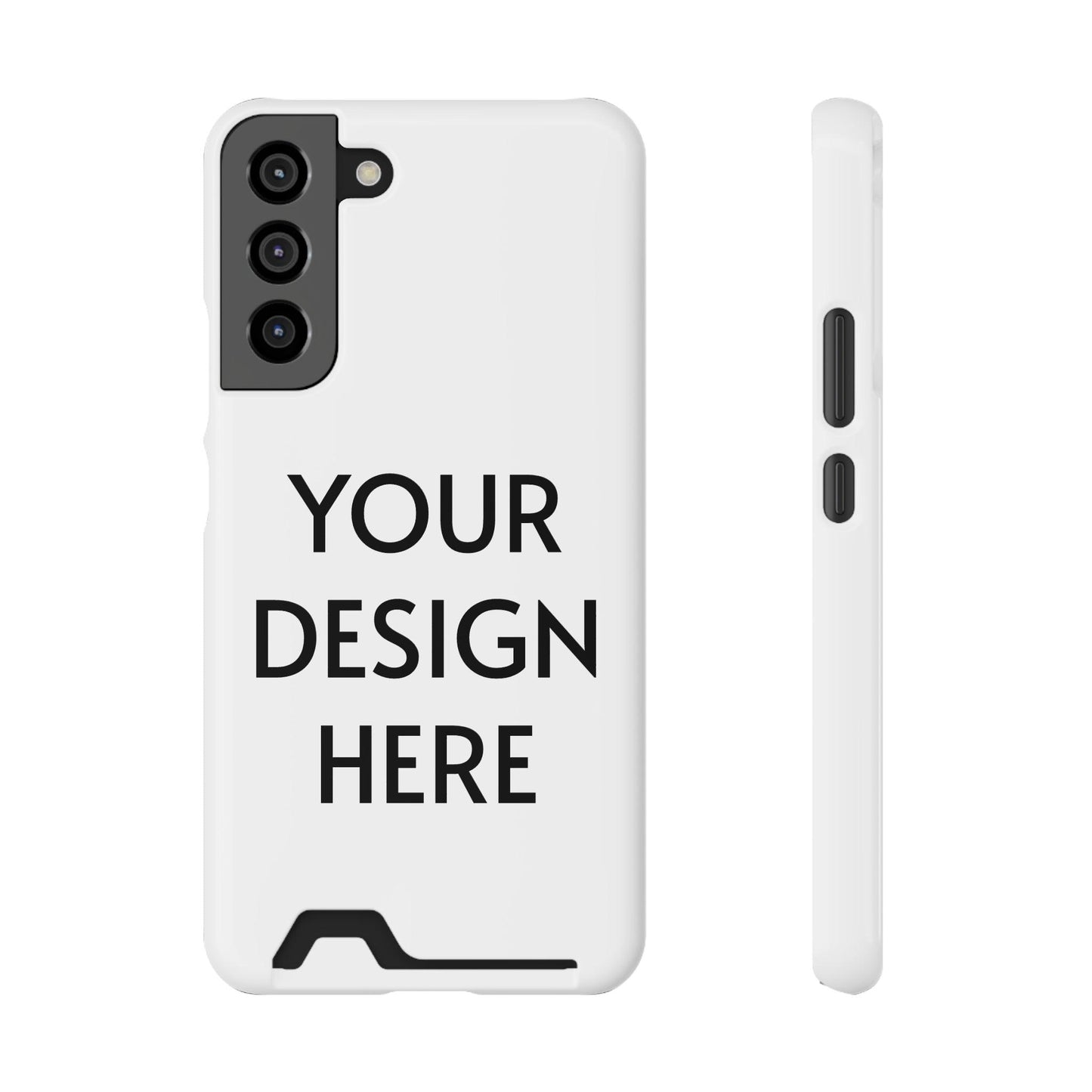 Custom Phone Case with Card Holder for Samsung – Premium Protection, Slim Design, Convenient Storage for Cards and Cash