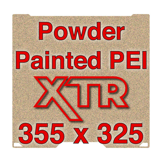 XTR Flexi Plate with Textured ULTEM PEI - Bambu Lab H2D - 355 x 325