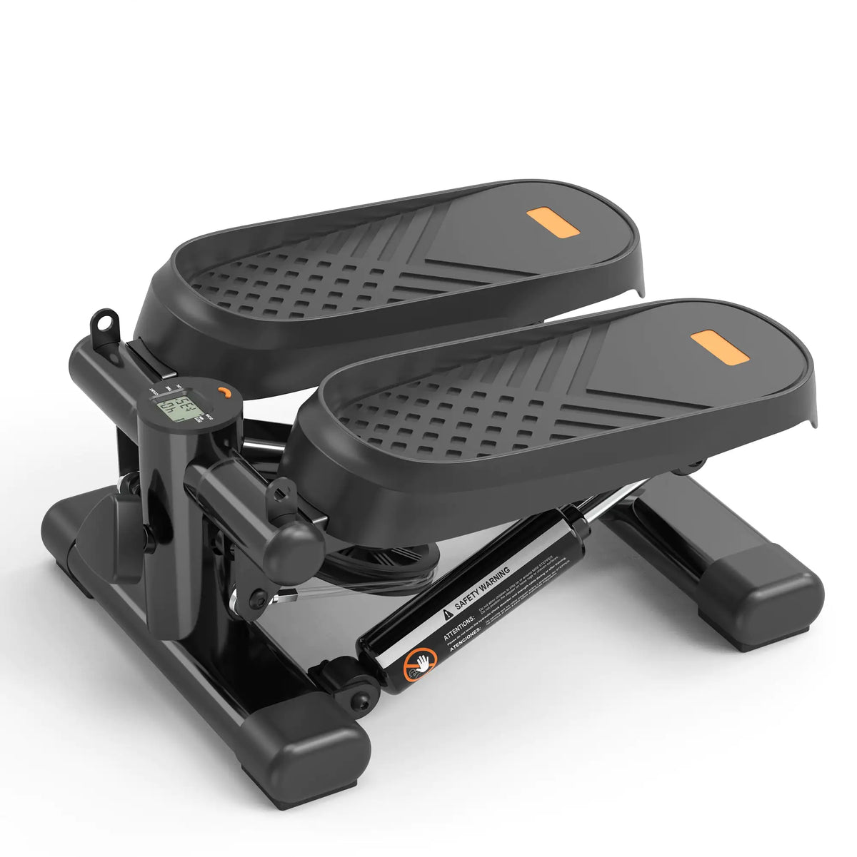 Home Office Exercise 330LBS Capacity Mini Stepper With Resistance Band ...