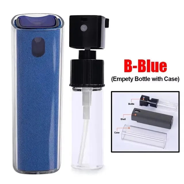 Screen Cleaner Spray Wipe for Laptop Monitor Phone PC Tablet Glass IPhone Touchscreen Polishing Cloth Cleaner Brush Cleaning Kit