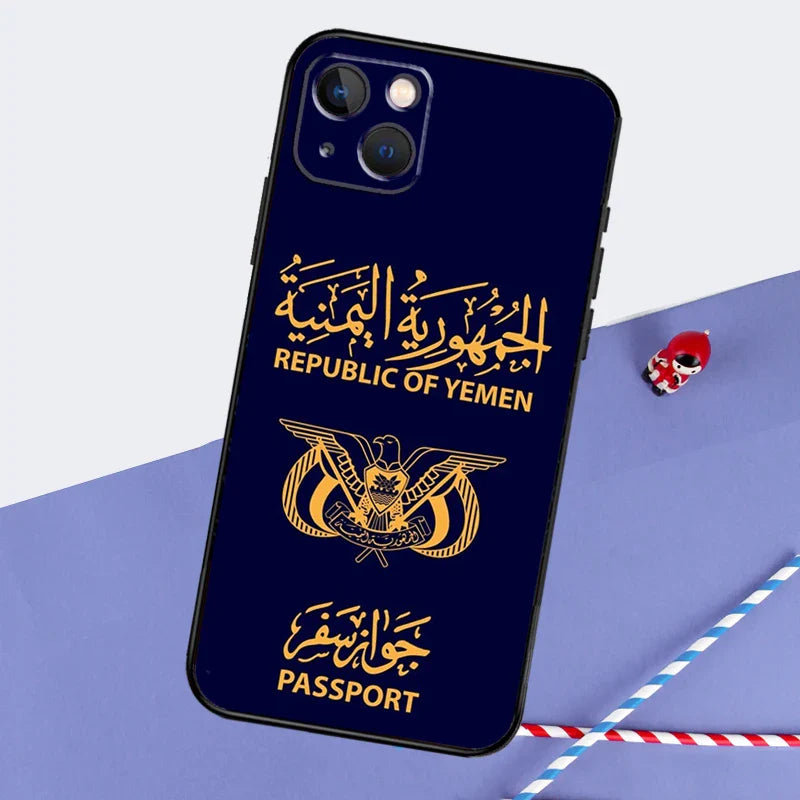 Yemen Flag Phone Case For iPhone 16 15 11 12 13 14 Pro Max Mini XS XR X 7 8 Plus Soft TPU Cover