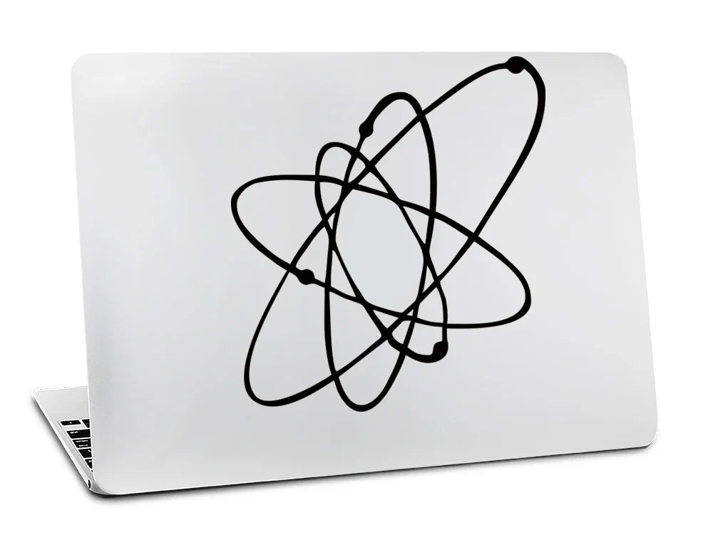 Vinyl Sticker for Macbook Pro 13 15 16 17 Skin Air 11 12 13 Retina Laptop Computer Notebook Tablet Decal Atom Nucleus Molecule