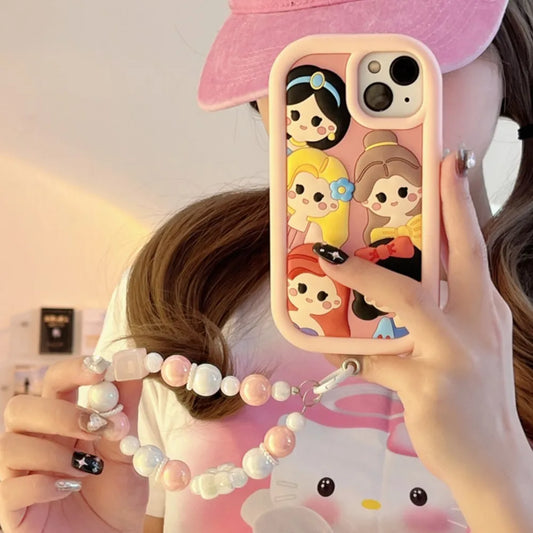 3D Stereoscopic Disney Jasmine The Princesses Phone Case