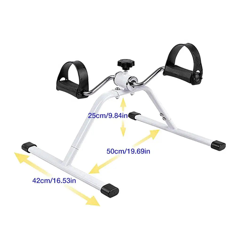 Metal Frame Pedal Exerciser Muscle Training Fully Assembled Exercise P ...