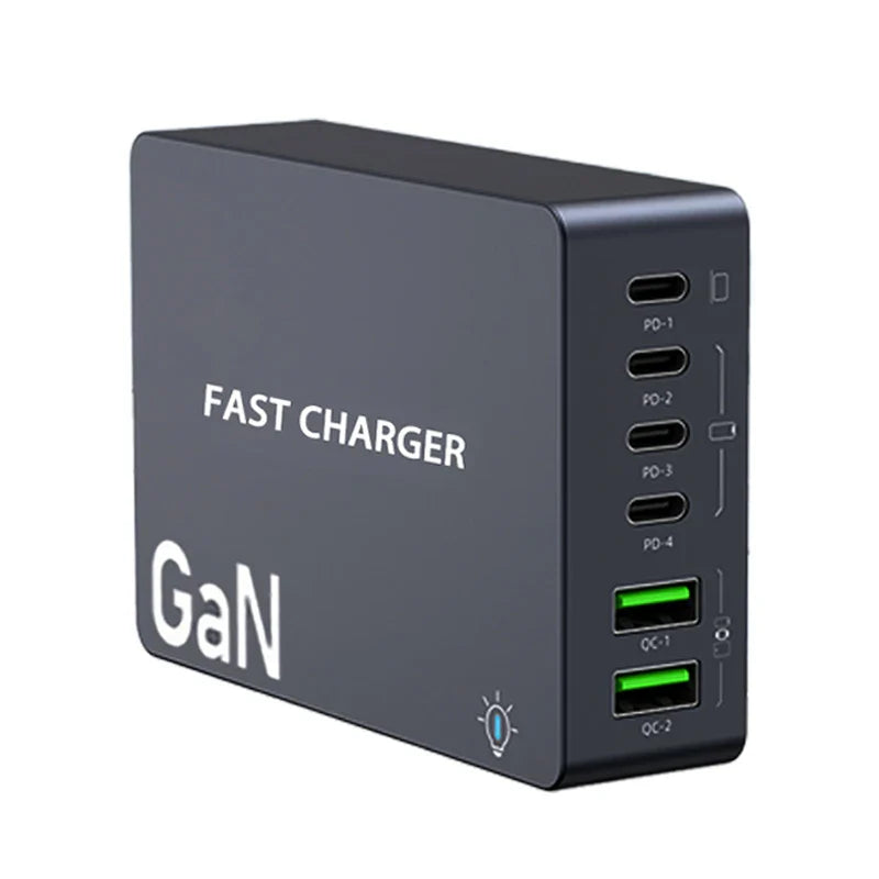 990W USB C GaN Charger 300W PD 3.3 PPS QC4.0 Multiport Fast Charging Station For Laptop iPhone 15 16 Samsung Macbook Pro Tablet