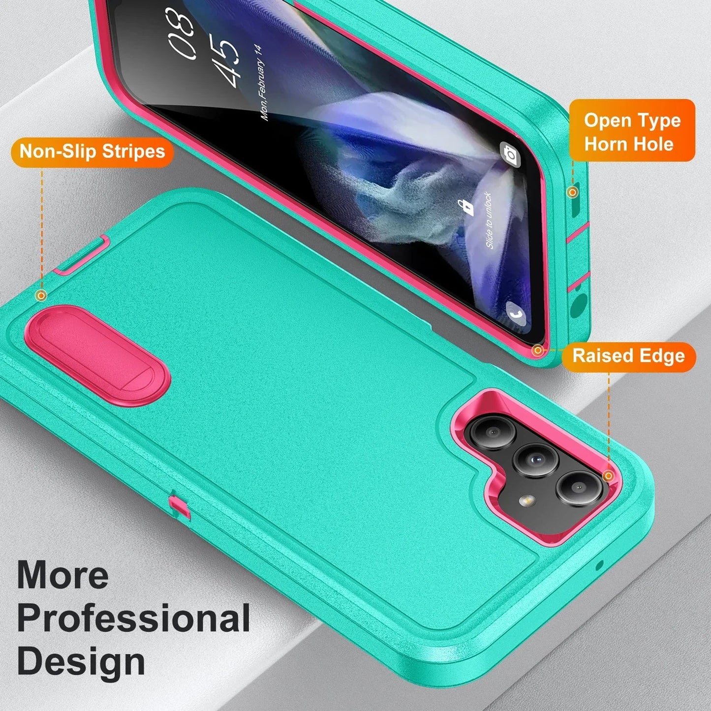 Anti-Shock Strong Cover Cases for Samsung Galaxy A54 5G A56 A36 A16 A15 A14 A53 A13 S23 FE S24 S25 Ultra edge S22 Plus Phone Bag