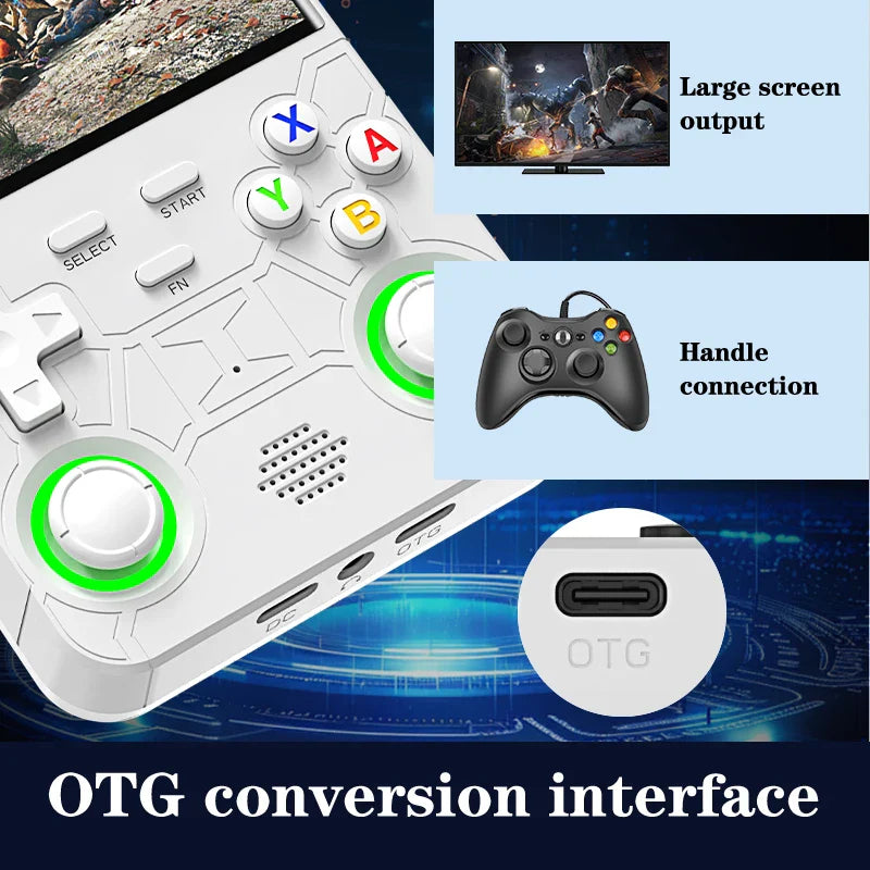 New R36 ultra retro handheld game console 4.0-inch open-source Linux s ...