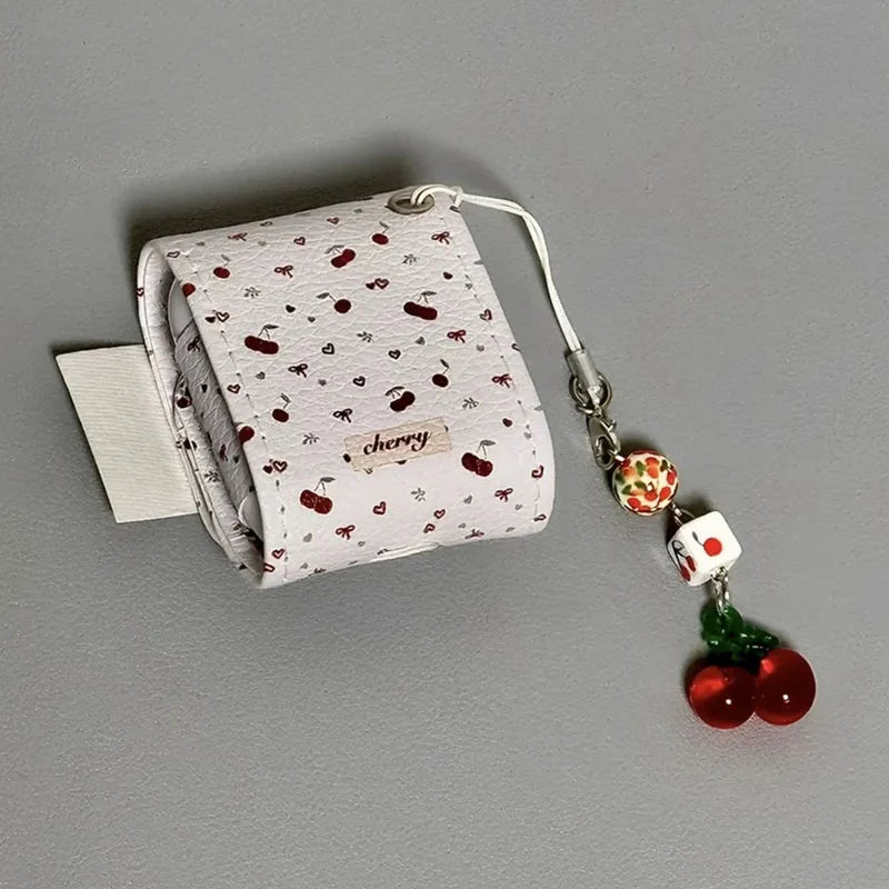 Cherry Is Suitable For Airpods Pro Headphone Case Airpods 1 2nd Generation Protective Case With Pendant Airpods 3rd Generation