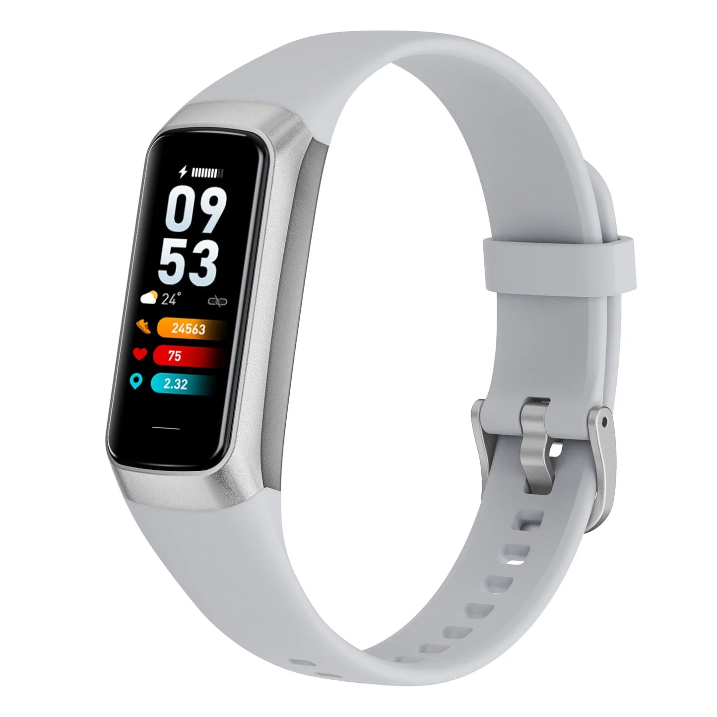 AMOLED Smartwatch Body Temperature Monitor Fitness Clock Sports 3ATM Waterproof Men Smart Watch Band for Women IOS Xiaomi 2025