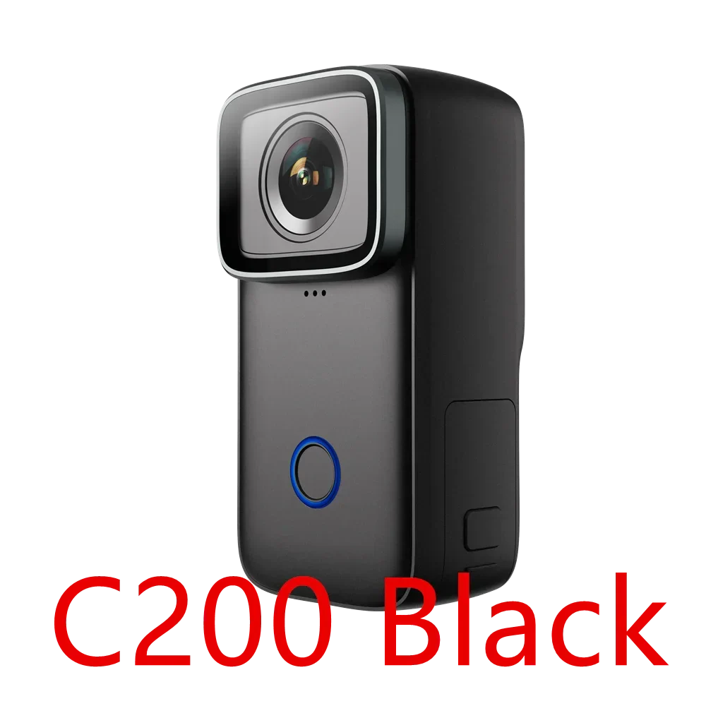 SJCAM C200 Pro 4K Action Camera with Portable Body 5M Body Waterproof FHD 6-Axis GYRO Video Body 5G WiFi Night Vision Sports DV