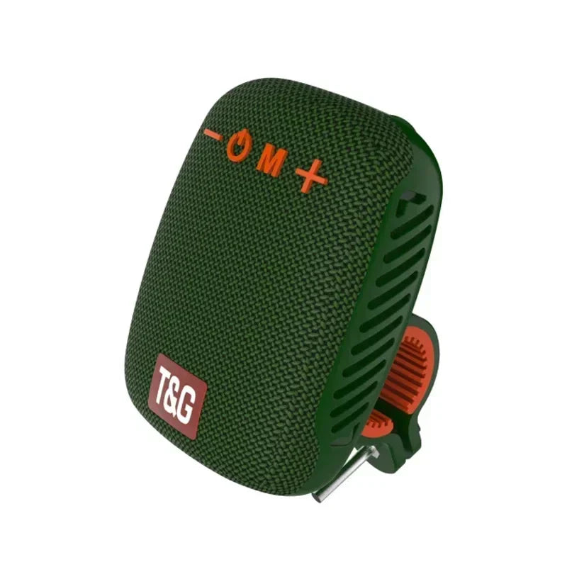 TG392 with Stand Bicycle Wireless Bluetooth Speaker TWS Interconnected Mini Subwoofer FM Radio Outdoor Cycling TF Card Music Box